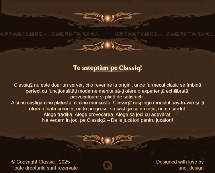 Prezentare Classiq 36